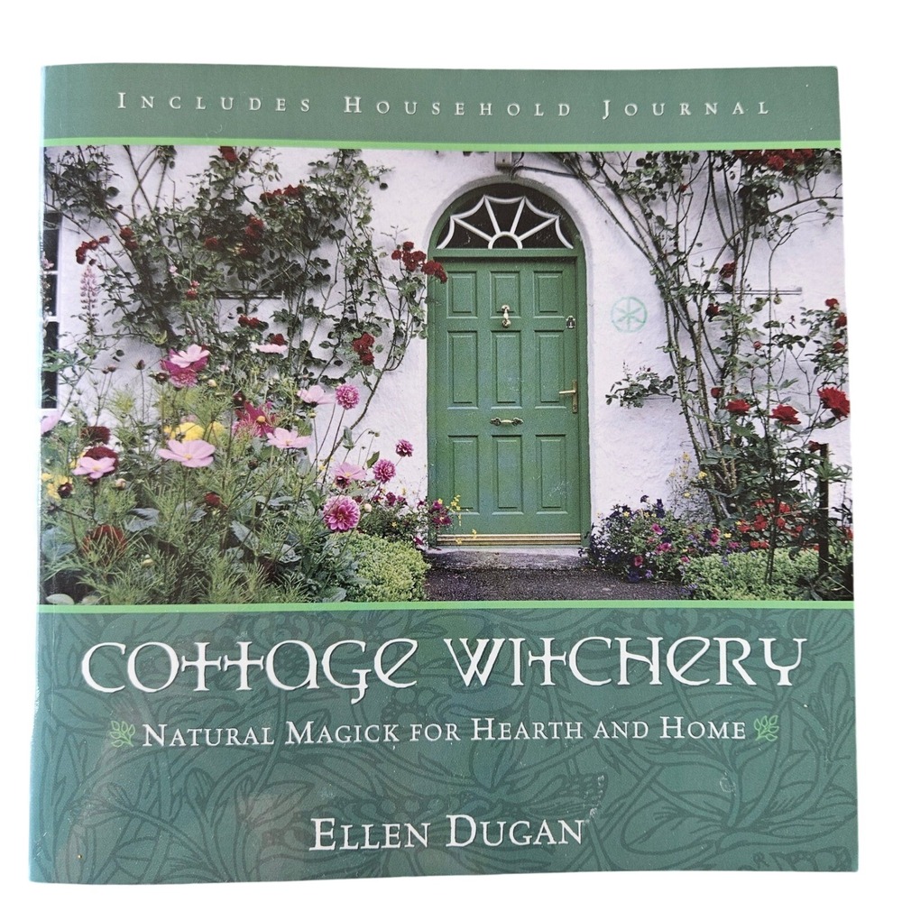 Cottage Witchery Natural Magick Ellen Dugan Paperback Llewellyn Book Green Witch